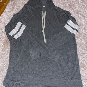 Varsity stretchy hoodie